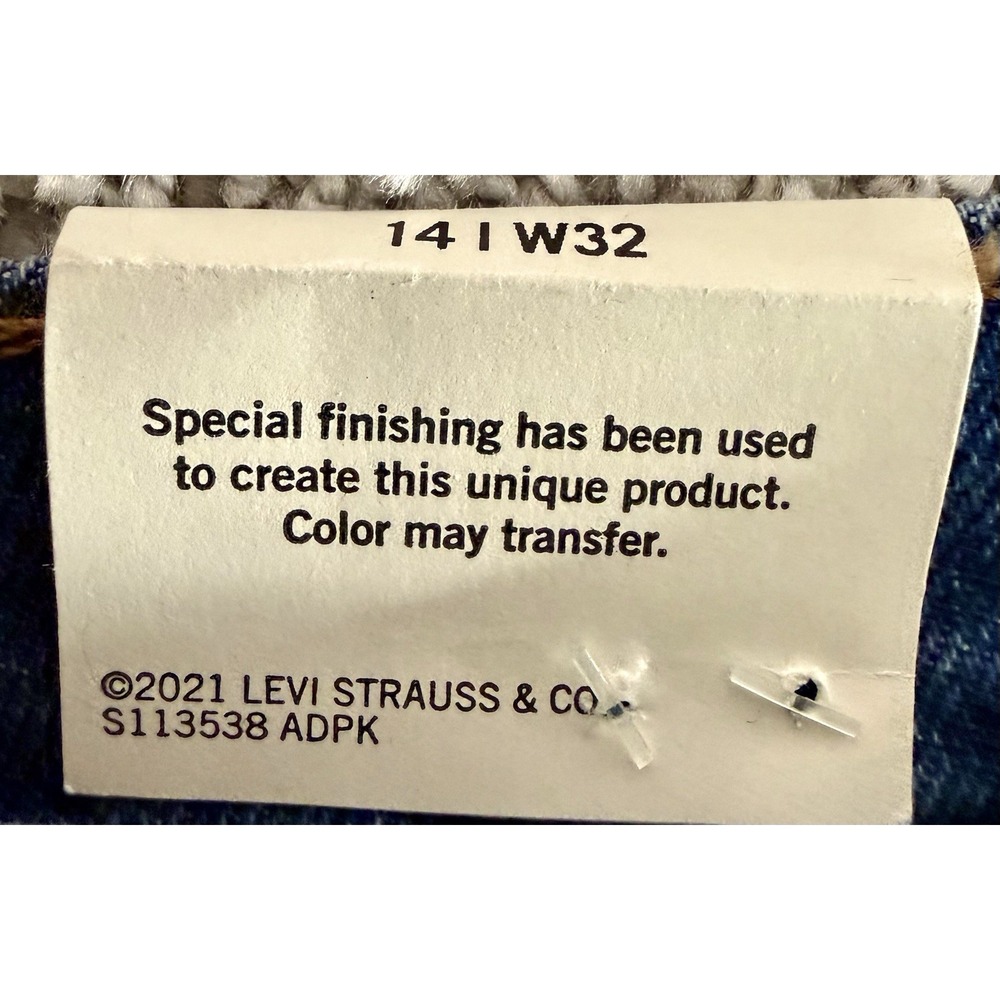 Levi Strauss Signature Womens 14 W32 Heritage High Rise 5" Jeans Shorts Stretch - Picture 6 of 8